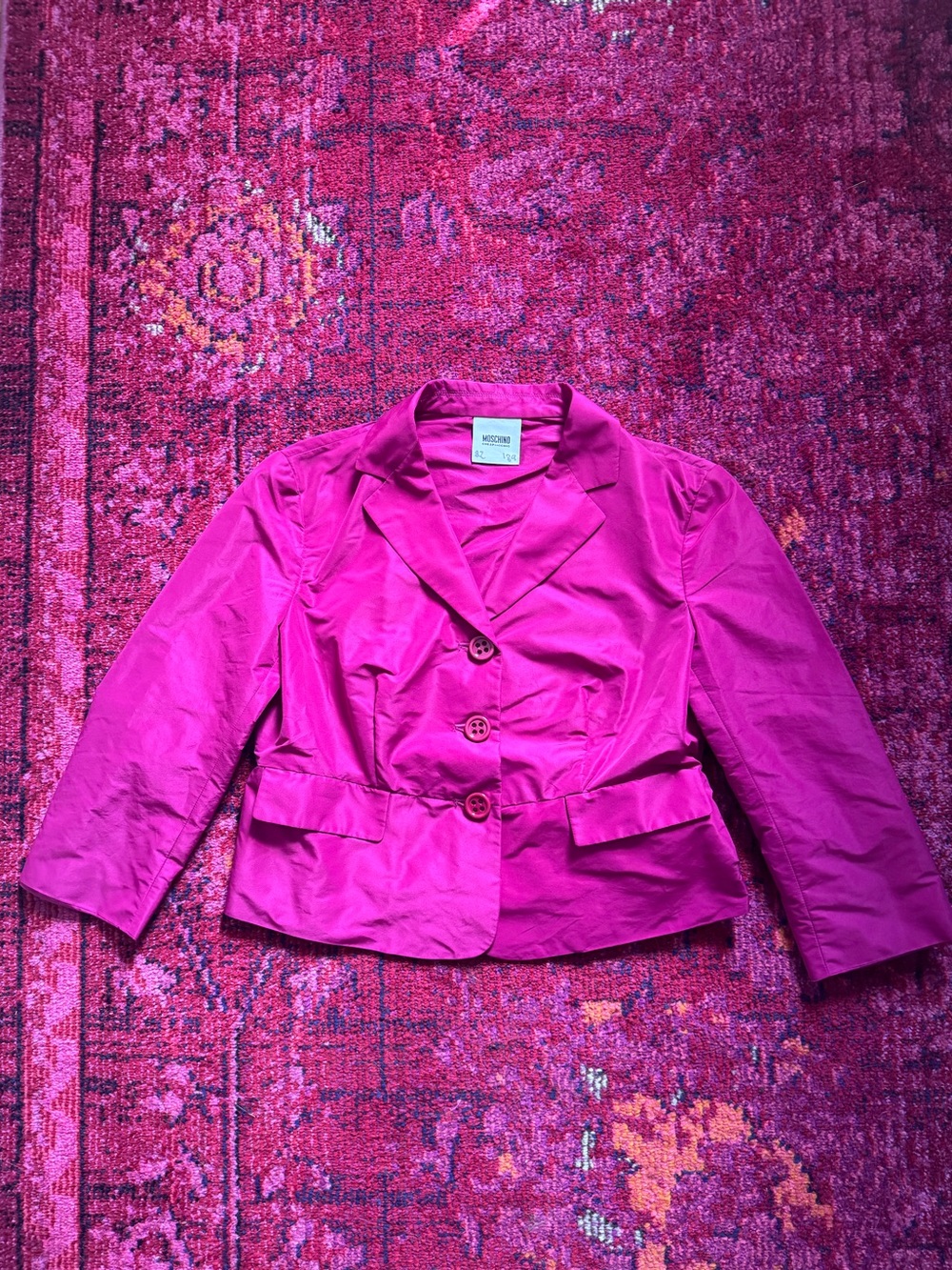 Moschino Hot Pink Blazer